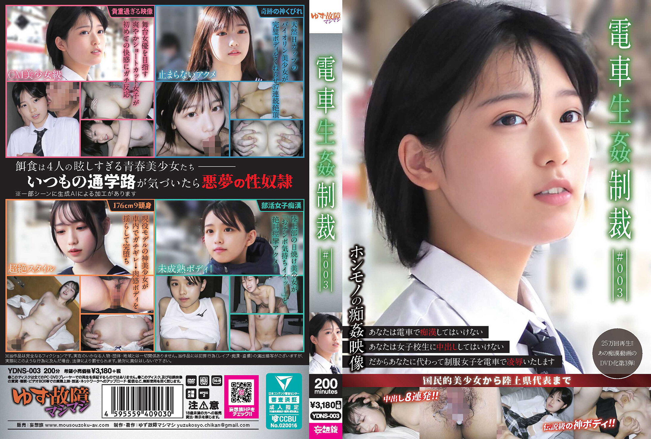 YDNS-003 電車生姦制裁 ＃003